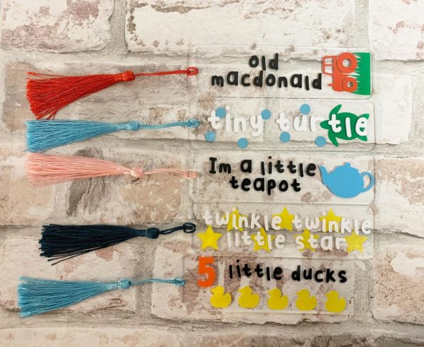 Nursery Rhyme Bookmarks (5 Pack)